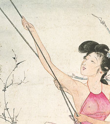 八宿县-胡也佛的仕女画和最知名的金瓶梅秘戏图